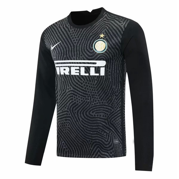 Maillot Football Inter Milan ML Gardien 2020-21 Noir